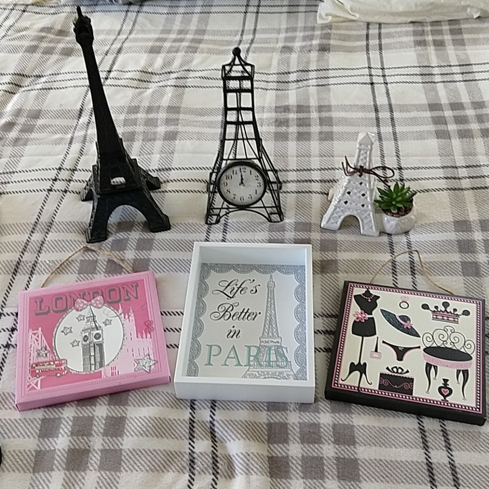 Paris home decor lot